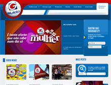 Tablet Screenshot of lojasguido.com.br